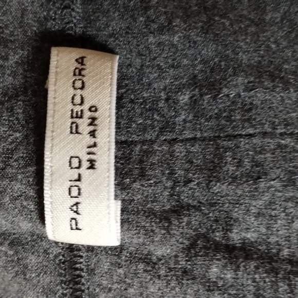 Paolo Pecora viscose short sleeve gray T shirt Sz M (no size label) Unisex - Picture 13 of 15